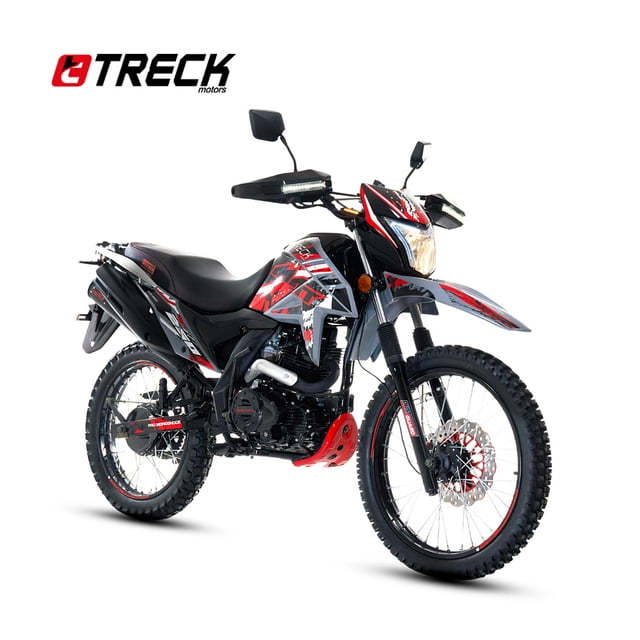 Motocicleta Doble Proposito TRECK MATT 250 2024 Gris/Rojo