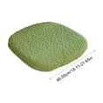 thumbnail image 3 of Velvet Stretch Dining Chair Seat Covers Thick Soft Elastic Chair Cushion Slipcover for Kitchen Dining Room Curved Seat Protector Washable, 3 of 6