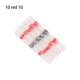 thumbnail image 2 of Injueey 300 Pcs Red Solder Seal Wire Electrical Marine Connection Connector Automotive Terminal Sleeve with Butt Soldering Crimp Electrónica miscelánea Rojo 10PCS, 2 of 6