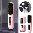 thumbnail image 2 of Numoya Go Brush Pro, Numoya Portable Straightener Brush, Numoya Straightener Rechargeable Cordless Mini Hair Straightener Comb, Fast Heating Cordless Mini Hair Straightener Brush, 2 of 12