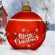 thumbnail image 4 of 60CM LED Light Christmas ball Outdoor Christmas Inflatable Decorated Ball Made PVC Giant No Light Large Balls Tree Decorations, 4 of 5