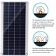 thumbnail image 4 of Panel solar de 25 W 12 V, kit de panel solar, kit de cargador de batería con controlador de carga solar de 20 A para RV, yate, exterior, jardín, iluminación ACTIVE Biensenido a ACTIVE, 4 of 5