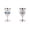 A*1+B*1, variant on Metal Chalice Goblet Shot Glasses with Engraving Rose Design, Medieval Drinkware Wine Cup for Wedding Decor and Liquor, Vintage Style, 2 Pcs