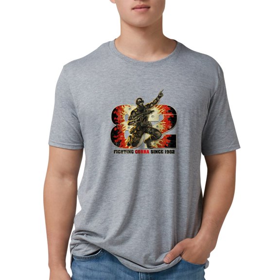 CafePress - Snake Eyes T Shirt - Mens Tri-blend T-Shirt