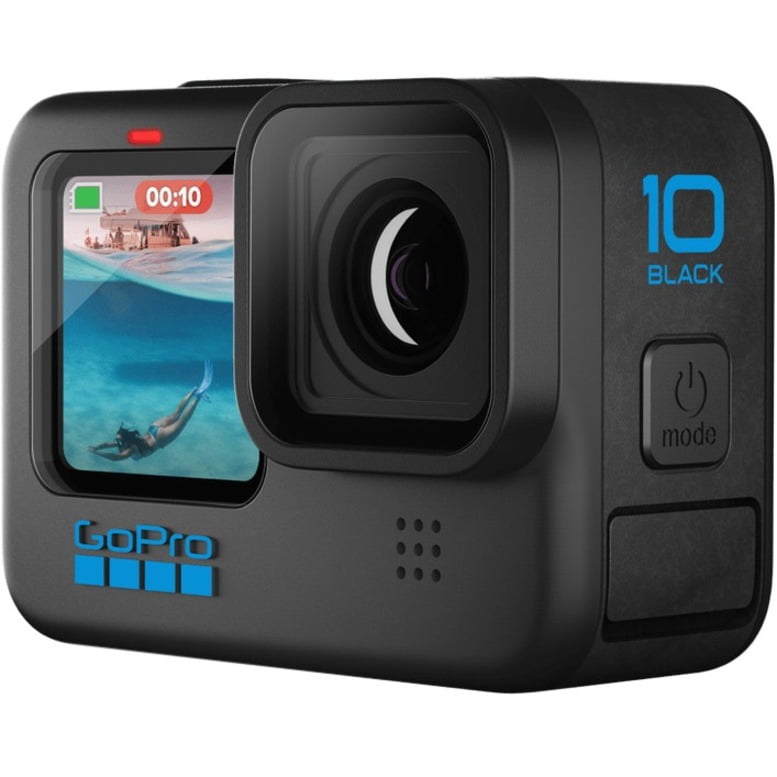 GoPro, HERO10 Black Action Camera, 1720mAh Battery, Waterproof