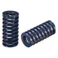 thumbnail image 1 of Troquel Resorte, 2uds 30mm OD 65mm Largo Espiral Estampado Liviana Carga Compresión Troquel Resortes para 3D Impresora Eléctrica Pieza, Azul Unique Bargains Resorte de compresión, 1 of 5