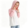 thumbnail image 2 of Coerni Tween Kids UPF50+ Sun Protection Jacket Zip-Up Hoodie Summer Lightweight Casual Sweatshirts for Boys & Girls 6M-11Y, 2 of 3