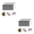thumbnail image 4 of Wosthever 10Pcs Number Stickers 1-50 Consecutive Waterproof Paper Labels Marking Decals Storage Nail Stationery Self-Adhesive Color 2Conjunto, 4 of 6