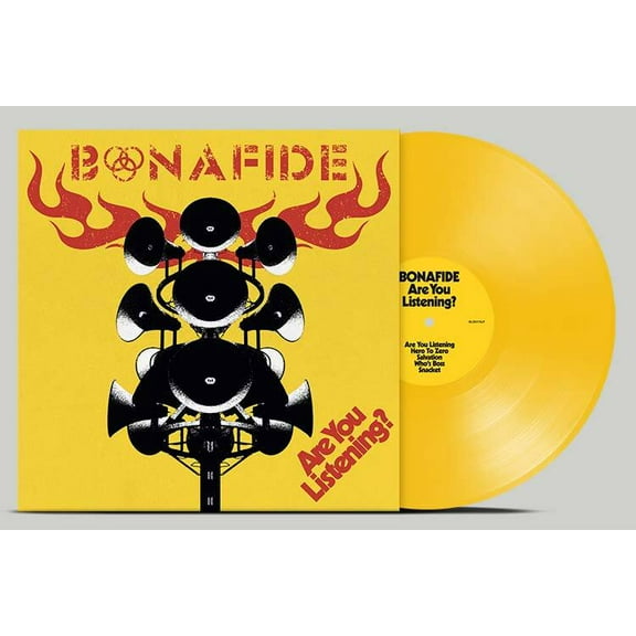 Bonafide - Are You Listening? - Yellow - Heavy Metal - Vinyl