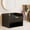 Black, variant on Floating Nightstand with Charging Station, Drawer and Open Shelf | Modern Black Wall Mounted Bedside Table, Minimalist Wooden Floating Night Stand for Bedroom Small Spaces