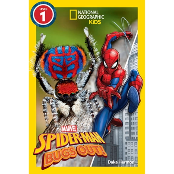 Pre-Owned National Geographic Kids Readers Marvel's Spider-Man Bugs Out! (National Geographic Kids Readers, Level 1), (Hardcover)