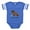 Royal Blue, variant on CafePress - FIN Dachshund Life Ball - Cute Infant Baby Football Bodysuit