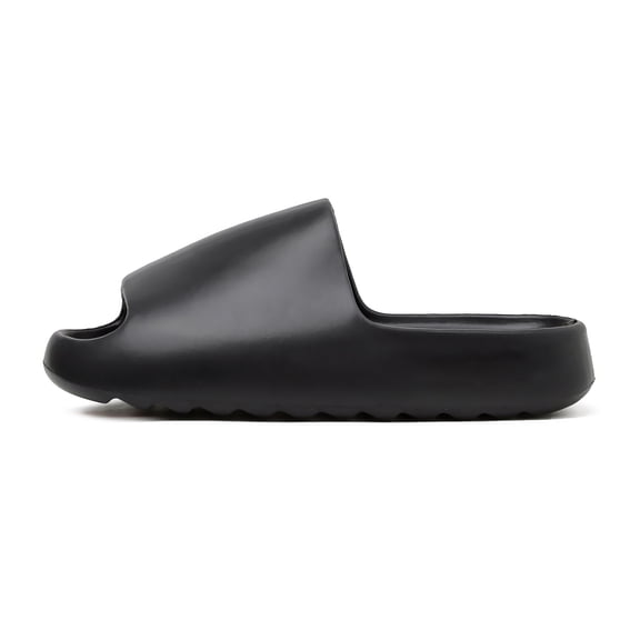 HSBDNZQ Platform Pillow Slides for Women and Men, Soft Cloud Slippers Unisex, Sandals With Thick EVA Sole, Lightweight Open Toe Shower Shoes Outdoor Indoor