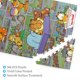 thumbnail image 4 of Rompecabezas de madera de 500 piezas GarField: adecuado para niños y adultos, rompecabezas para niños y niñas, juguetes de juego de entretenimiento con rompecabezas, talla única, 4 of 8