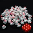 thumbnail image 3 of 100 piezas mini redonda LED bola lámpara globo luz, largo tiempo de espera bola globo luces para linterna de papel globo luz fiesta boda decoración, fiesta cumpleaños, festival luces decorativas (rosa, 3 of 5