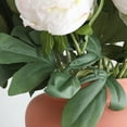 thumbnail image 5 of 4 Pieces Artificial Flowers Peony Branch Faux Silk Flower with Leaves and Stems Real Looking Fake Peony DIY Bouquets for Wedding Bridal Shower Centerpieces Party Home Decor, 5 of 8
