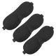 thumbnail image 1 of 3 protectores de ojos con correa ajustable para dormir, antifaz nocturno para hombre, color negro, 1 of 6