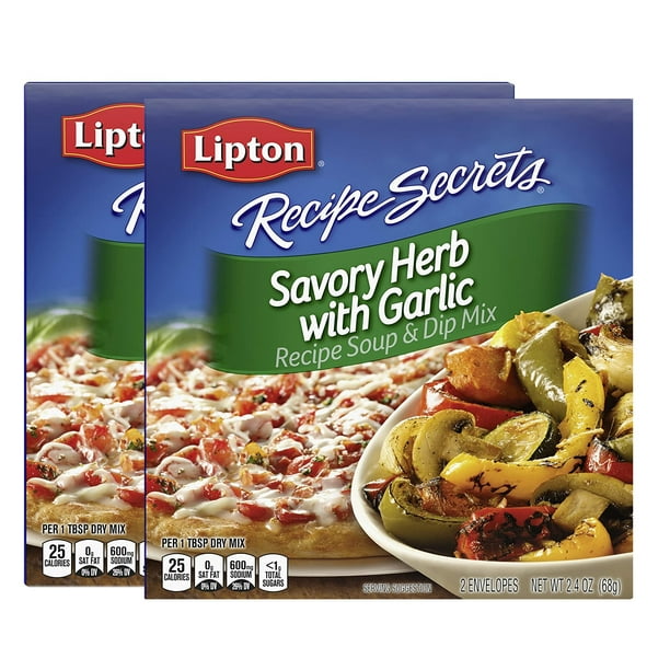Lipton Recipe Secrets Soup and Dip Mix For a Delicious Meal Savory Herb
