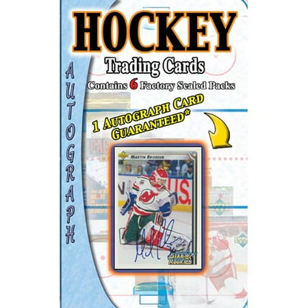 NHL Autograph Card Value Box