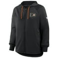thumbnail image 5 of Women's Fanatics Black Philadelphia Flyers Authentic Pro Rink Raglan Full-Zip Hoodie, 5 of 7