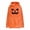 Orange, variant on Sheghy Fall Winter Flannel Unisex Halloween Pumpkin Hoodie, Solid Flannel Long Sleeve Multi-Pocket Loungewear Hooded Top For Couples Orange