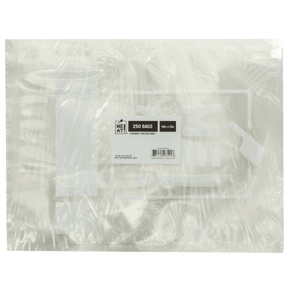 MEAT! Chamber Vacuum Sealer Bags, Recyclable, Gallon size 250 pack, for Sealing Foods and Liquids