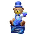 thumbnail image 4 of Oso Inflable de Hanukkah de 2.4 metros con Luces LED de Zion Judaica, 4 of 5