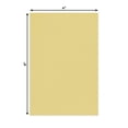 thumbnail image 2 of Soft Yellow 4x6 Inch Uncut Art Mat Board - No Opening - 50 Mats, 2 of 7