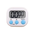 thumbnail image 2 of Sidaley Temporizador de cocina con pantalla LCD grande, herramientas de sincronización electrónicas digitales, botones cuadrados, reloj despertador, Electrónica Blanco, 2 of 6