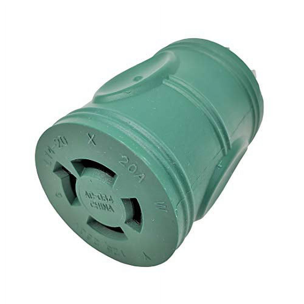 Parkworld 884982, 20A 125V/250V 2500W Yellow L14-30 to L14-20 Electrical Outlet