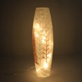 thumbnail image 2 of Stony Creek SUPER COLOSSAL LIGHTED GLASS  VASE Winter Glitter Trees Aww7228 Gold, 2 of 2