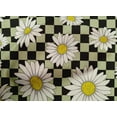 thumbnail image 4 of oneOone Cotton Cambric Black Fabric Sunflower Floral Quilting Supplies Print Sewing Fabric By The Yard 42 Inch Wide, 4 of 4