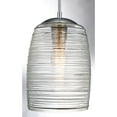 thumbnail image 4 of Quoizel Rebound 9" Wide Polished Chrome Modern Mini Pendant, 4 of 5