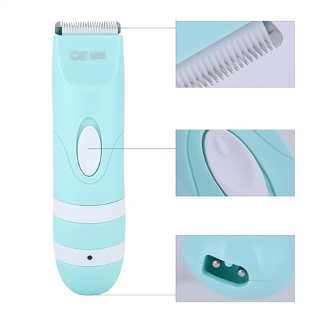 Baby USB Charging Electric Hair Clipper Waterproof Infant Haircut Trimmer Tool, Baby Hair Clipper, Baby Rechargeable Hair