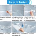 thumbnail image 5 of Estante de almacenamiento retráctil para refrigerador, organizador colgante de cajón deslizante para refrigerador con 10 bolsas con cremallera para verduras, frutas y alimentos frescos, 5 of 5