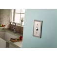 thumbnail image 2 of Franklin Brass Classic Beaded Triple Switch Wall Plate in Satin Nickel, 2 of 9