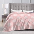 thumbnail image 6 of Pink Cloud Doodle Throw Blanket, Anti-Pilling Ultra-Soft Micro Fleece Cover Blanket for Bed Sofa, for All Seasons, 40"x30", 6 of 9