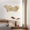 thumbnail image 5 of Metal Wall Decor Metal Wall Art Hanging Home Living Room Wall Metal Pendant Flower Home Wall Decoration, for Living Room Office Wall Decoration-B, 5 of 6