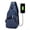 04#Dark Blue, variant on Djiypn Sling Backpack Crossbody Sling Bag for Men Women, Small Chest Bag Daypack Fanny Pack Cross Body Bag for Outdoors Hiking Traveling - Black