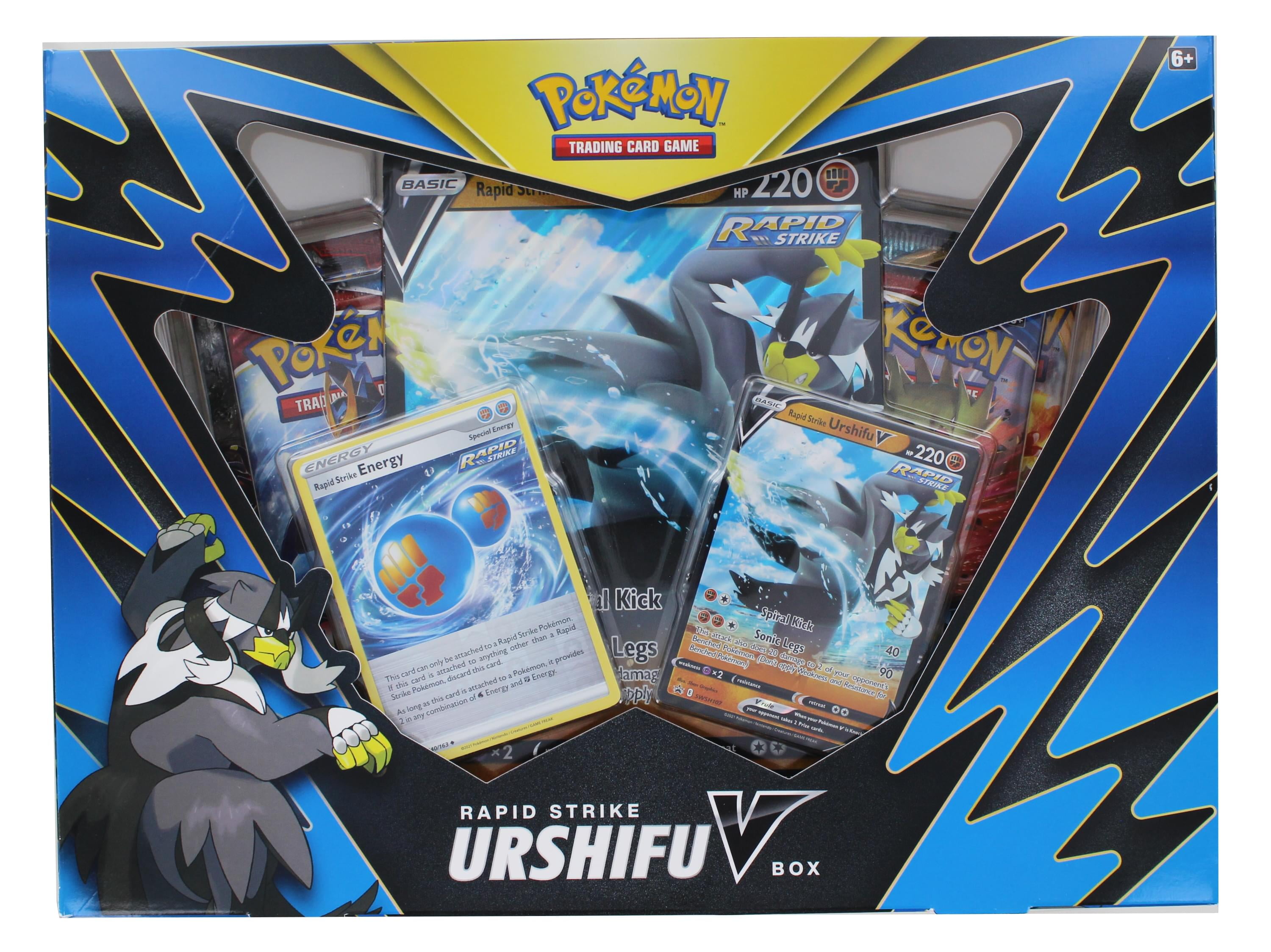 Pokemon Tcg Rapid Strike Urshifu V Box Walmart Com