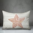 thumbnail image 3 of Creative Products Starfish Watercolor Pink 14x20 Spun Poly Pillow, 3 of 3