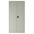 thumbnail image 2 of Lorell 4-shelf Steel Janitorial Cabinet 36" x 18" x 72" - 4 x Shelf(ves) - Hinged Door(s) - Locking System, Welded, Sturdy, Recessed Locking Handle, Durable, Removable Lock, Storage Space, Adjustable, 2 of 6