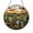 Acrylic 3.5 Inch, variant on Sheep Countryside Stained Glass Window Decor, Sunset Mountain Pastoral Scene Suncatcher for Cozy Homes