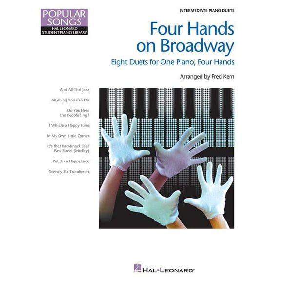 Four Hands on Broadway: Nfmc 2020-2024 Selection Hal Leonard Student Piano Library Intermediate - Level 5 1 Piano, 4 Hands (Paperback)