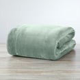 thumbnail image 4 of Great Bay Home Cozy Plush / Sherpa Reversible Throw Blanket, Full / Queen, Aqua Foam, 4 of 7