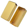 thumbnail image 3 of Paquete de 2 cubiertas de repuesto para pastilla de latón de Guitarra eléctrica 32x71.5mm Kusrkot dorado Guitarra Humbucker Pickup Cover, 3 of 7