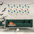 thumbnail image 2 of Picia Dinosaur Pattern Party Banner, Festive Decoration, Holiday Banner, Celebration Decor, Event Banner, Reusable Party Banner-Small, 2 of 8