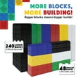 thumbnail image 6 of BiggoBlocks 288 pc Large Building Blocks Mega Set for Kids 3-8 Indoor/Outdoor, 6 of 8