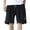 Black, variant on Viikei Mens Shorts Clearance Men's Fashion Classic Twill Relaxed Fit Casual Wear Pocket Shorts Pants