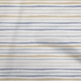 thumbnail image 1 of oneOone Cotton Flex Dusty Blue Fabric Stripes Fabric For Sewing Printed Craft Fabric By The Yard 40 Inch Wide, 1 of 4
